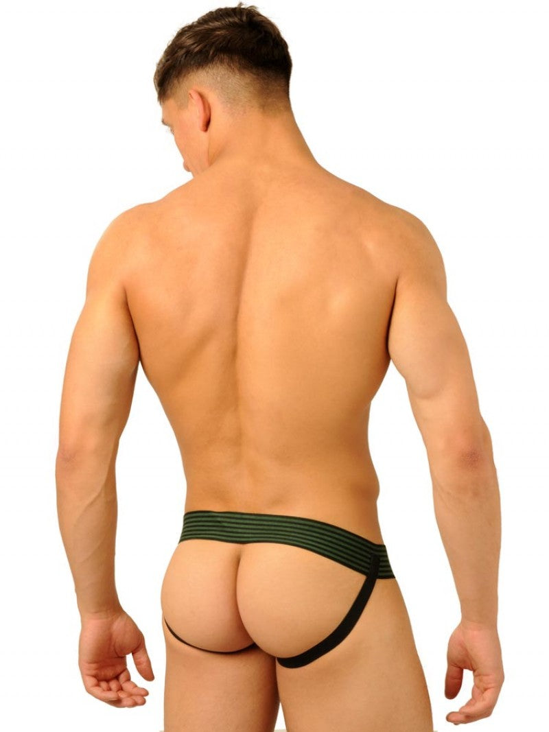 Leather Jock - Camo - Large