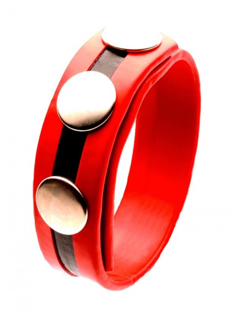 Rubber Cock Strap - Red