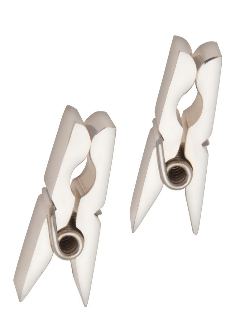 Nipple Pegs - mini stainless steel clamps