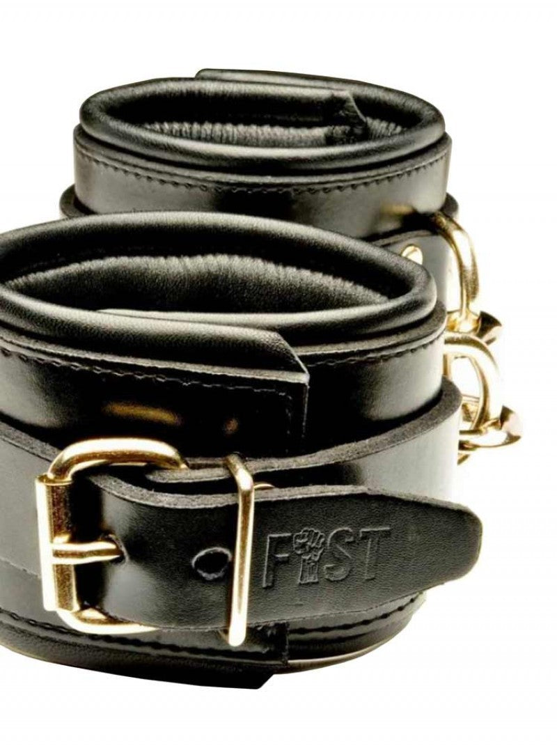 Fist Leather Wrist + Ankle Set - Black