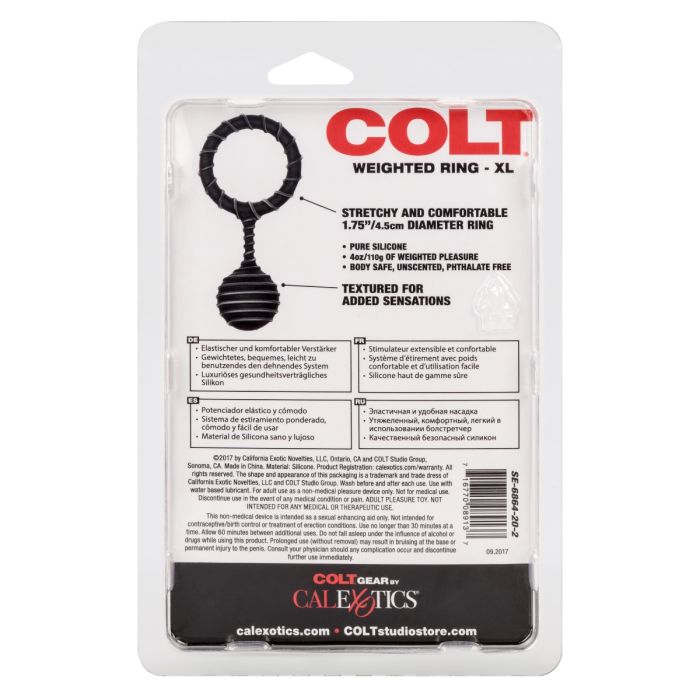 Weighted Ring XL – Cock Ring – COLT