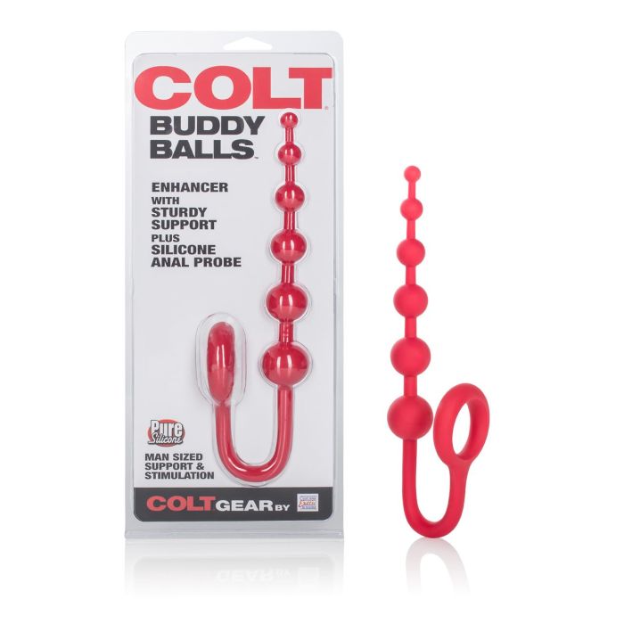 Buddy Anal Balls - Red - COLT
