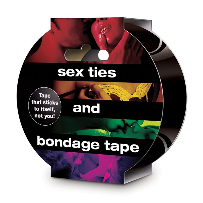 Bondage Tape - Black - 20 Meters - IN THE SALE