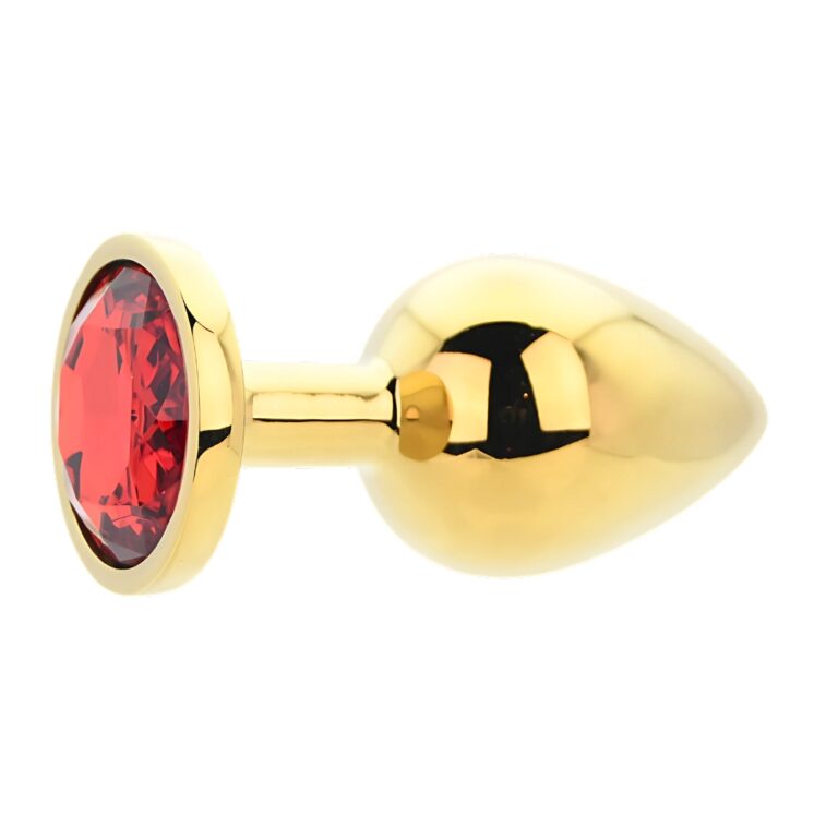 Gold Metal Butt Plug Small, Medium or Large