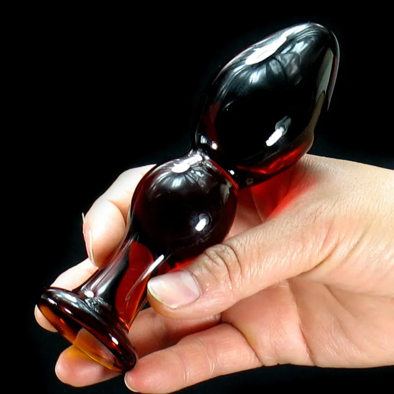 Glass Anal Plug: Smooth Pleasure Toy for Enhanced Intimate Play