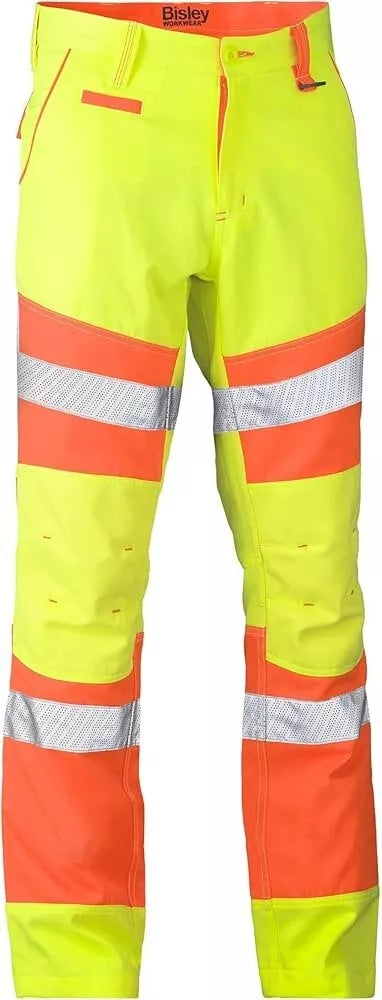 £5 to clear - Hi-Vis Reflective Work Trousers Bisley – Essential Kit for Laybys and Woodlands