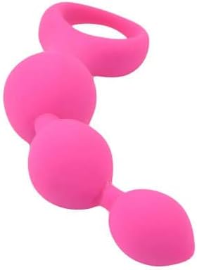 Triple Ripple Anal Beads-Pink