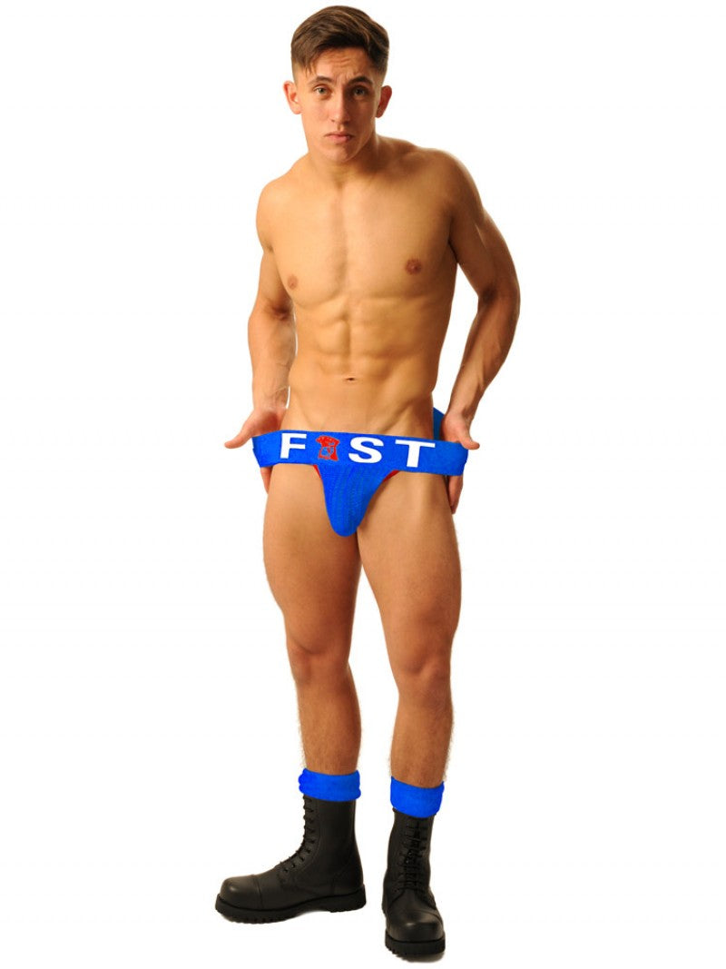 Fist Logo Jock - Blue - Medium