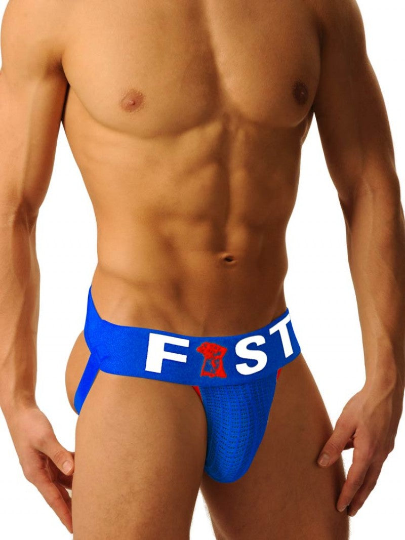 Fist Logo Jock - Blue - Medium