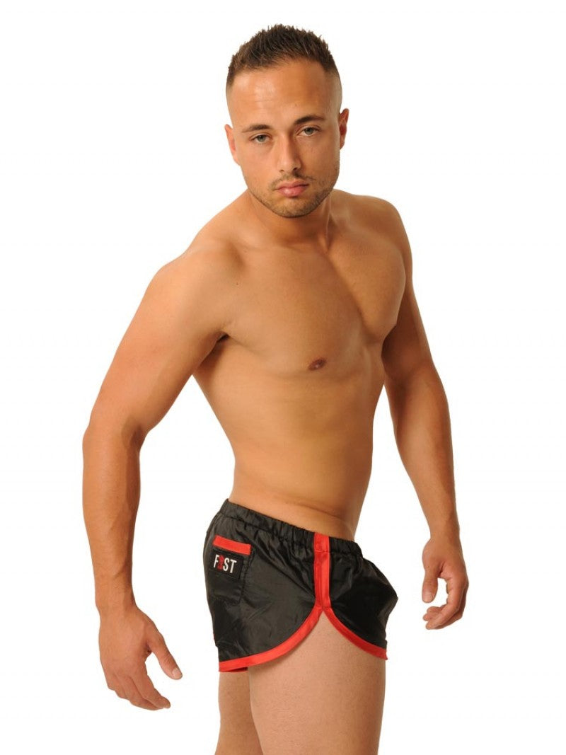 Shorts - Black/Red - Size: Large