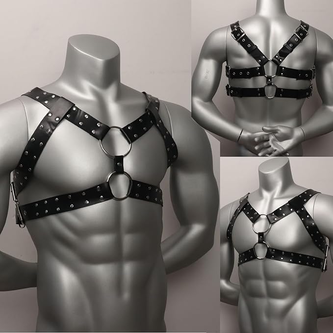 Bonded Leather Harness - One Size - BARGAIN TO CLEAR - Andres Masterpiece