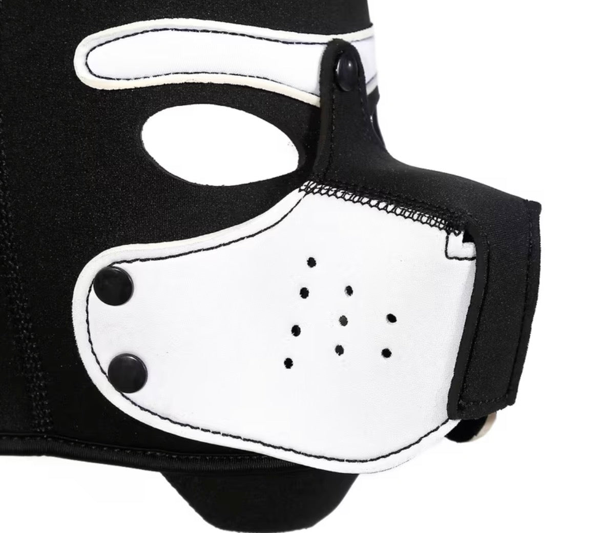 Pup Hood White ONLY £9.00 - Spandex - 1 Size fits all - ABSOLUTELY BARGAIN