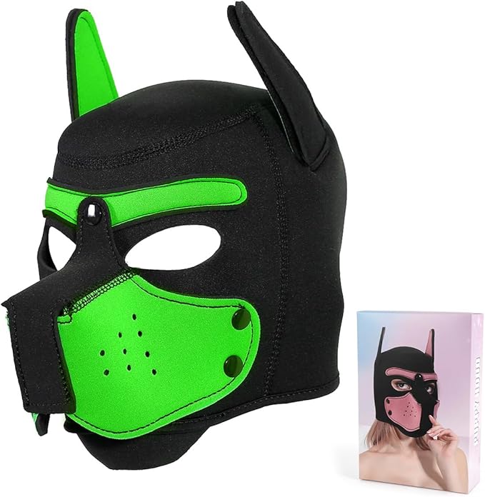 Full Pup Hood Green