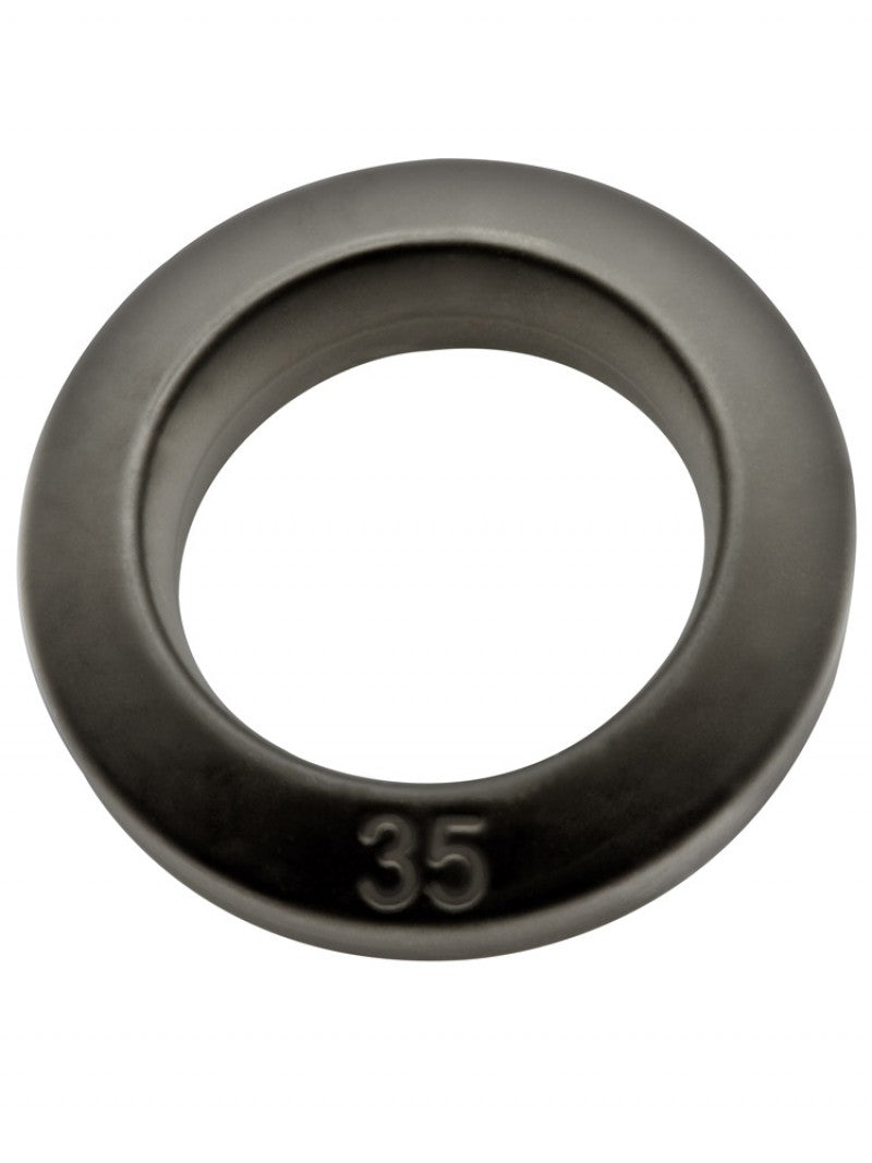 Black Pure Silicone Cock Ring