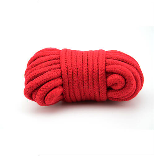 Bondage Rope Red - 10 Meters - Plenty to tie you up