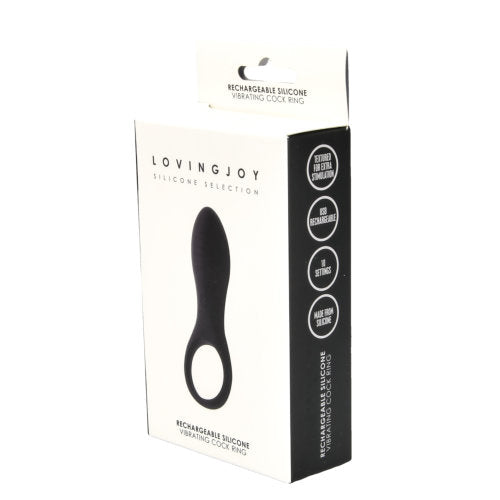 Rechargeable Silicone Vibrating Cock Ring