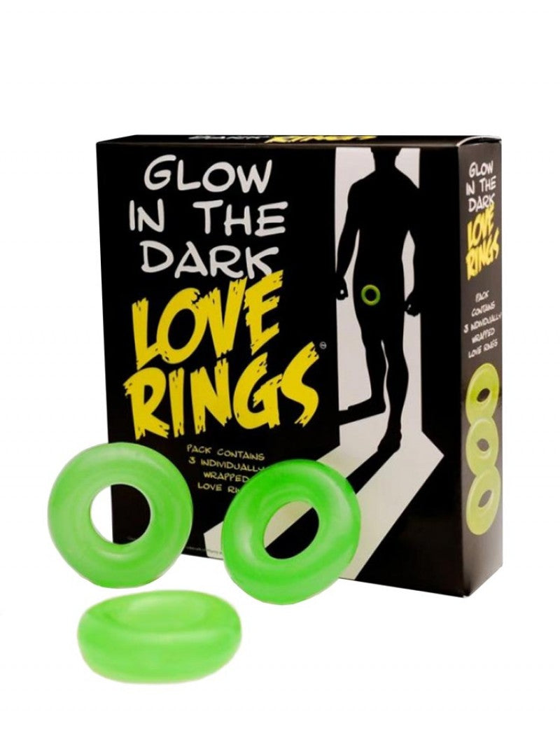 Glow In The Dark Rings - 3 Ring