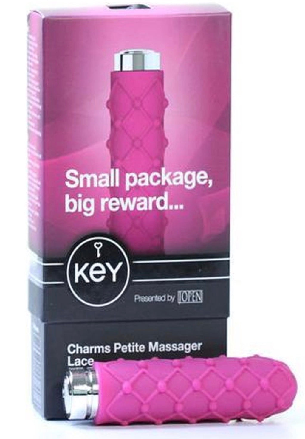 Jopen Key Charms Lace Silicone Waterproof Vibrator