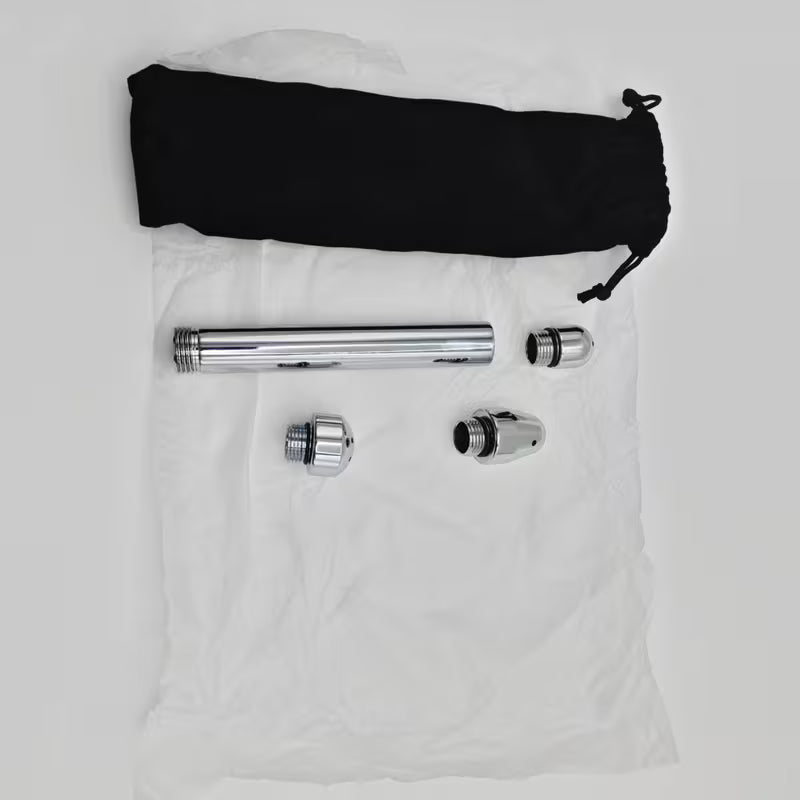 Douche - 5 Piece Shower Rinse Wand Set – 3 Interchangeable Heads