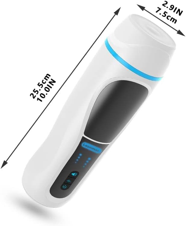 Vibrating Male Masturbator – 8 Vibration Modes & Dual Motors