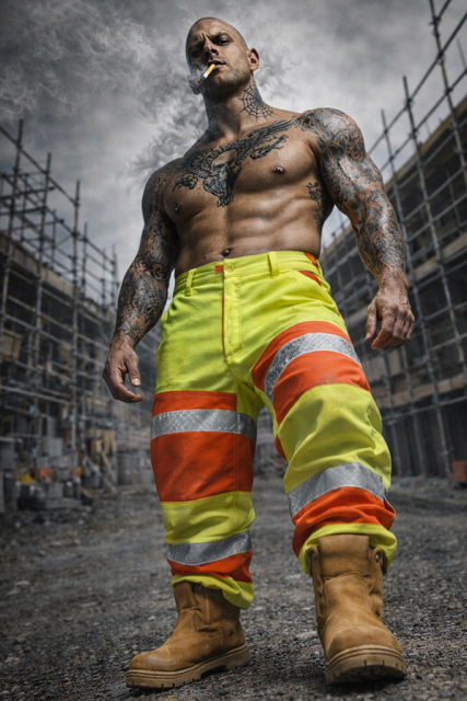 Hi-Vis Reflective Work Trousers Bisley – Essential Kit for Laybys and Woodlands
