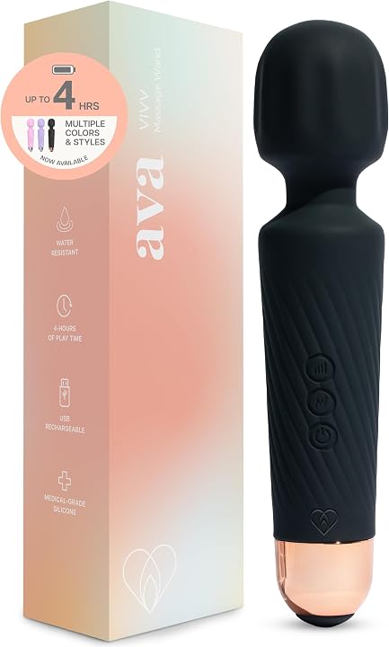 QULAITY Vibrator Wand USB Charged - 4 colours to choose from