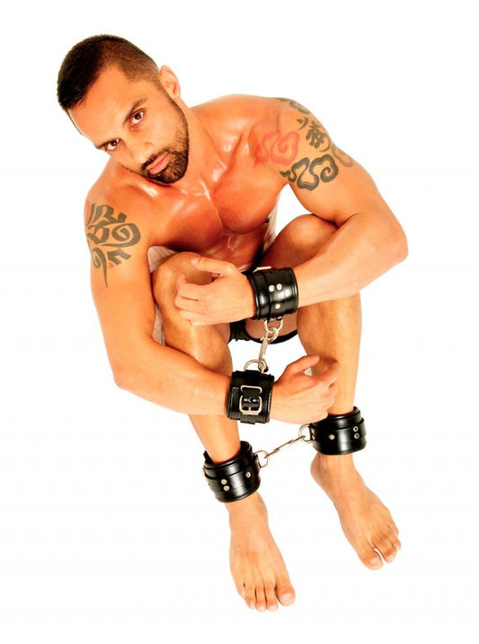 Fist Leather Wrist + Ankle Set - Black