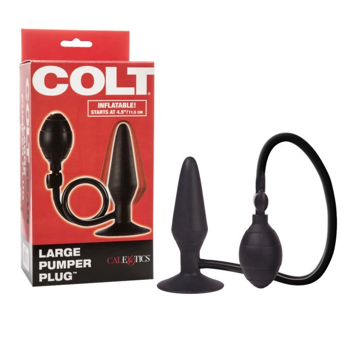 COLT Large Pumper Plug - Black (Max 2 per Order)
