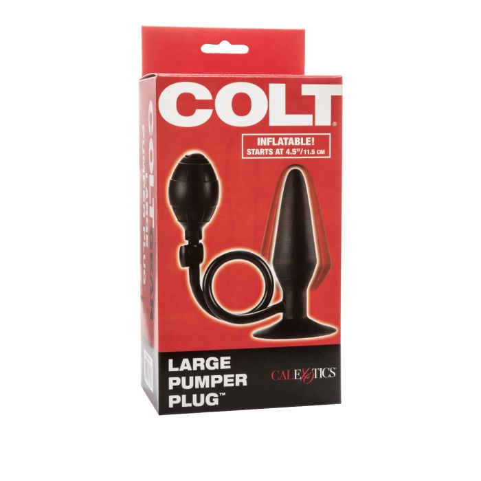 COLT Large Pumper Plug - Black (Max 2 per Order)