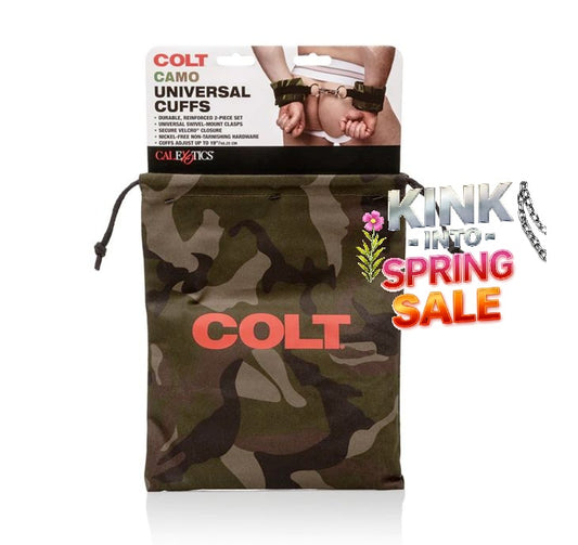 Colt Camo Bag - Just right size for phone and Lube - MAX 1 PER ORDER