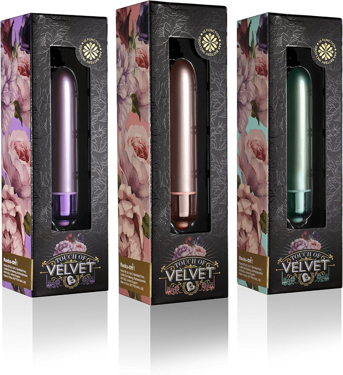 Touch of Velvet Rocks Off - 16cms Vibrator