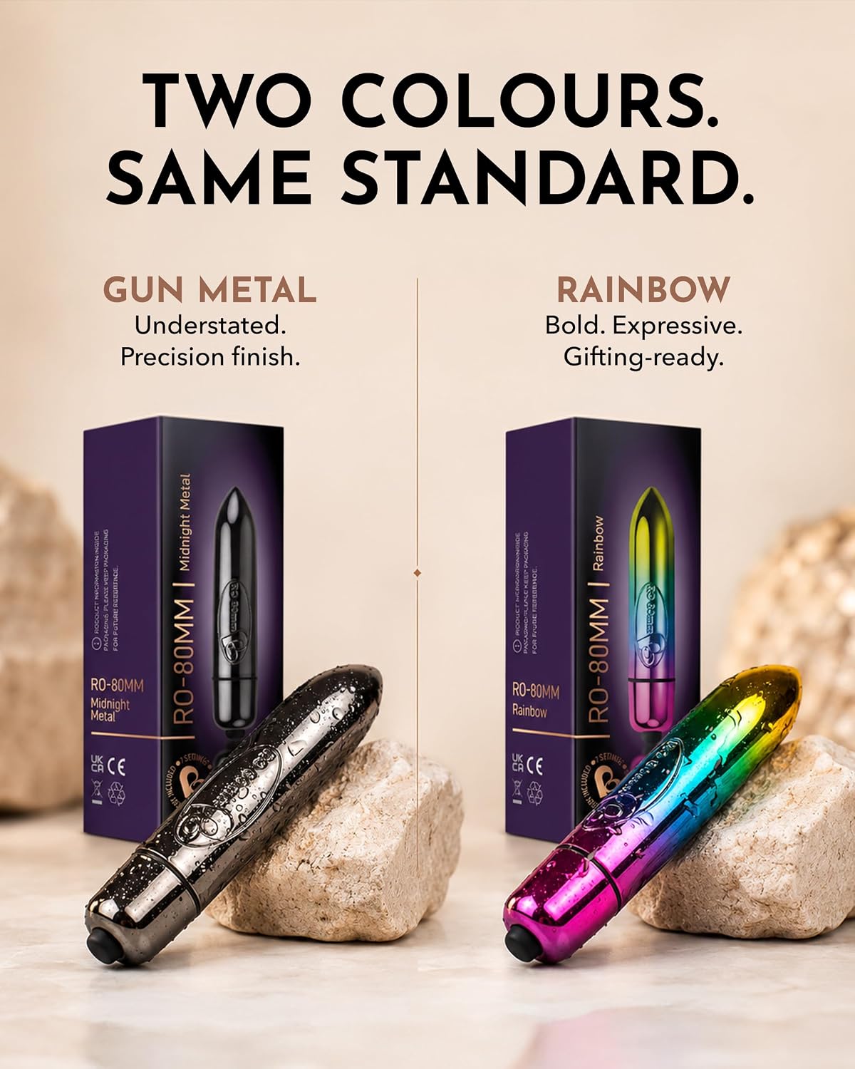 Rocks Off RO-80mm Bullet Vibrator - Mini Bullet Vibrator