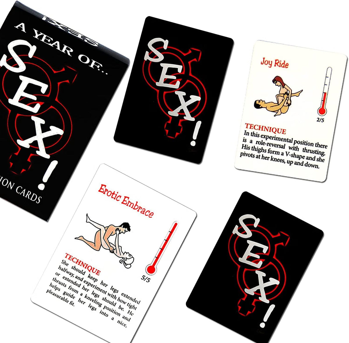 Sexual Position Card Bedroom Battle Card