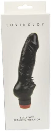 Loving Joy Bully Boy Realistic Vibrator Black
