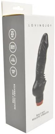 Loving Joy Bully Boy Realistic Vibrator Black