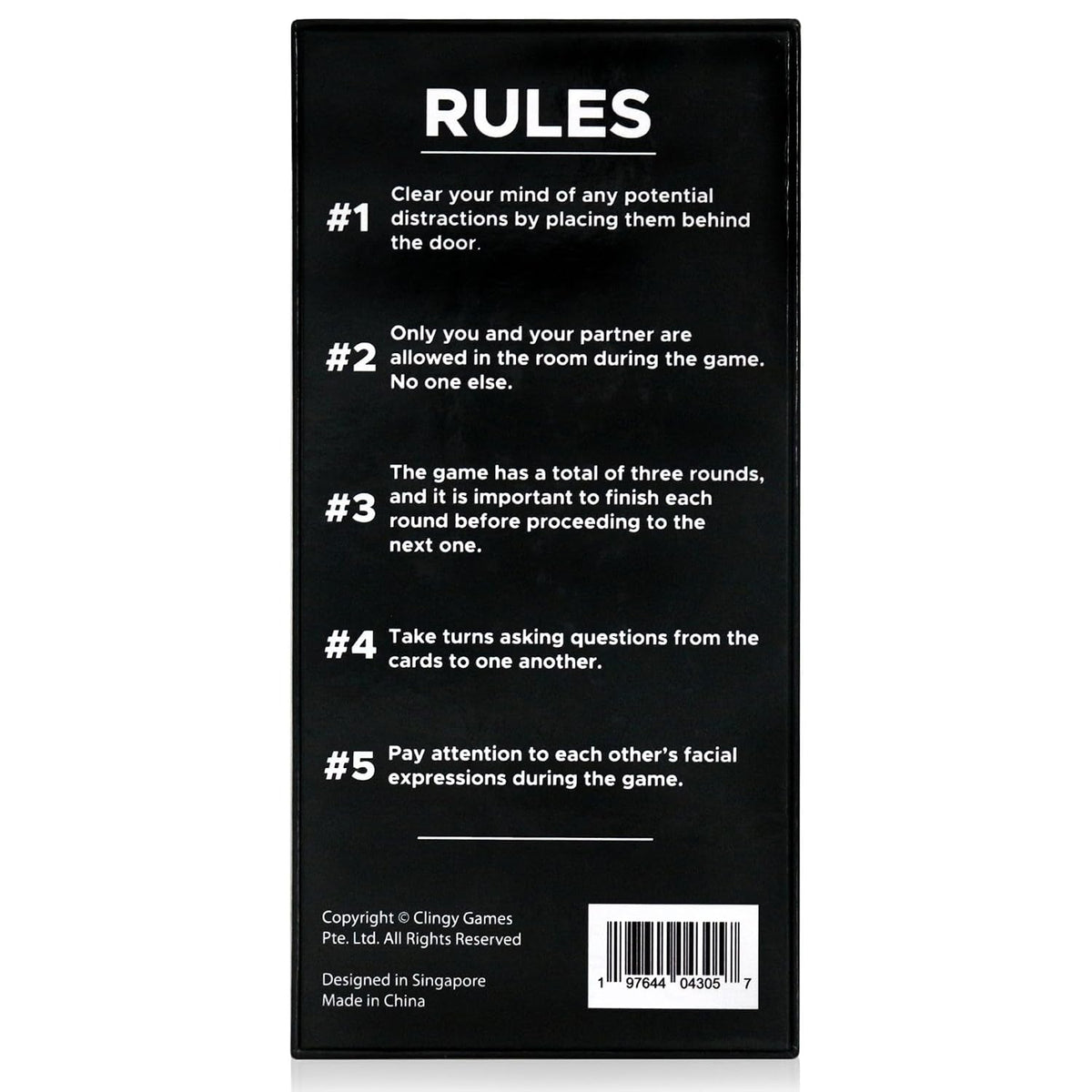 Couples Card Game