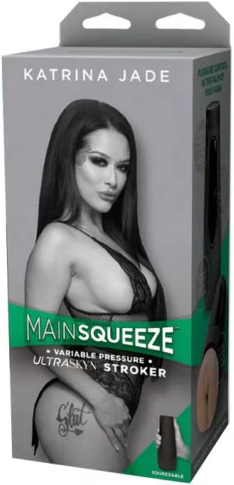 Main Squeeze - Katrina Jade ULTRASKYN Stroker - Realistic Textured Pussy Masturbator