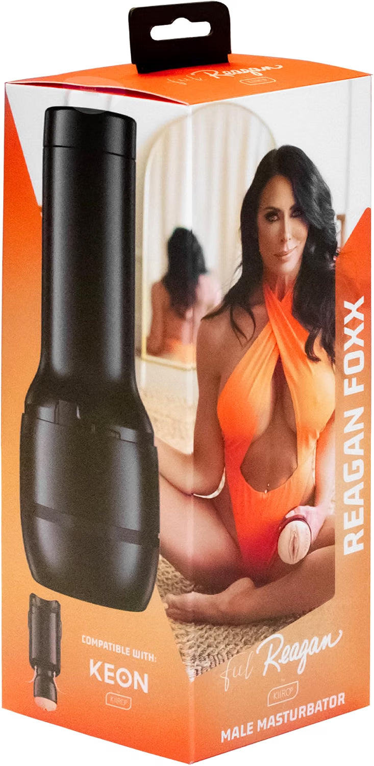 KIIROO Male Stroker Reagan Foxx – FeelStar Male Masturbator Moulded