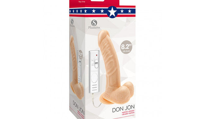 Vibrator S Pleasures Beige (Don Jon)