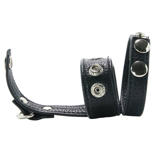 Blue Line Cock Ring with 1 Inch Ball Stretcher