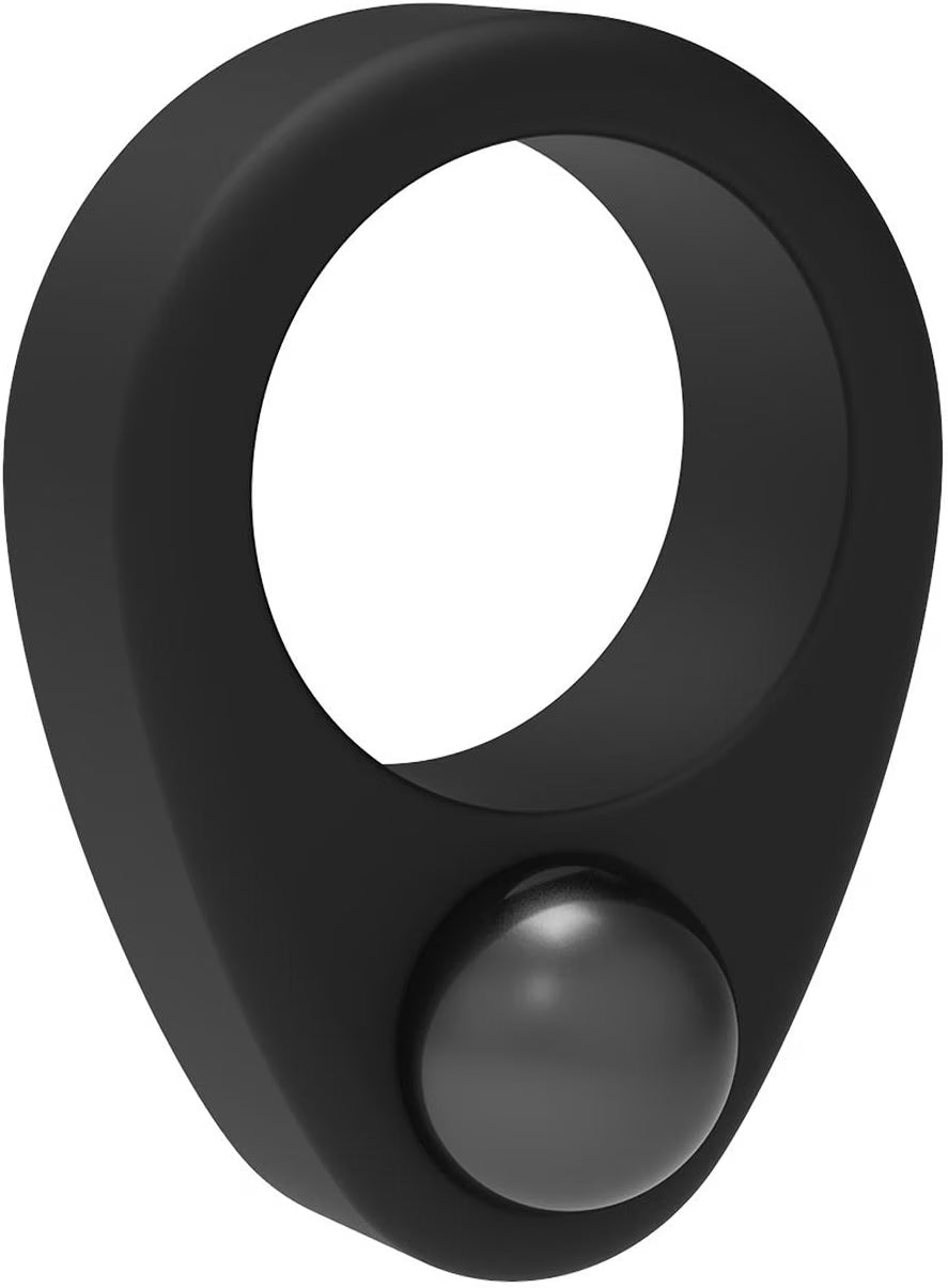 Dream Toys Ramrod Cockring Single Weight Black 6.2 cm