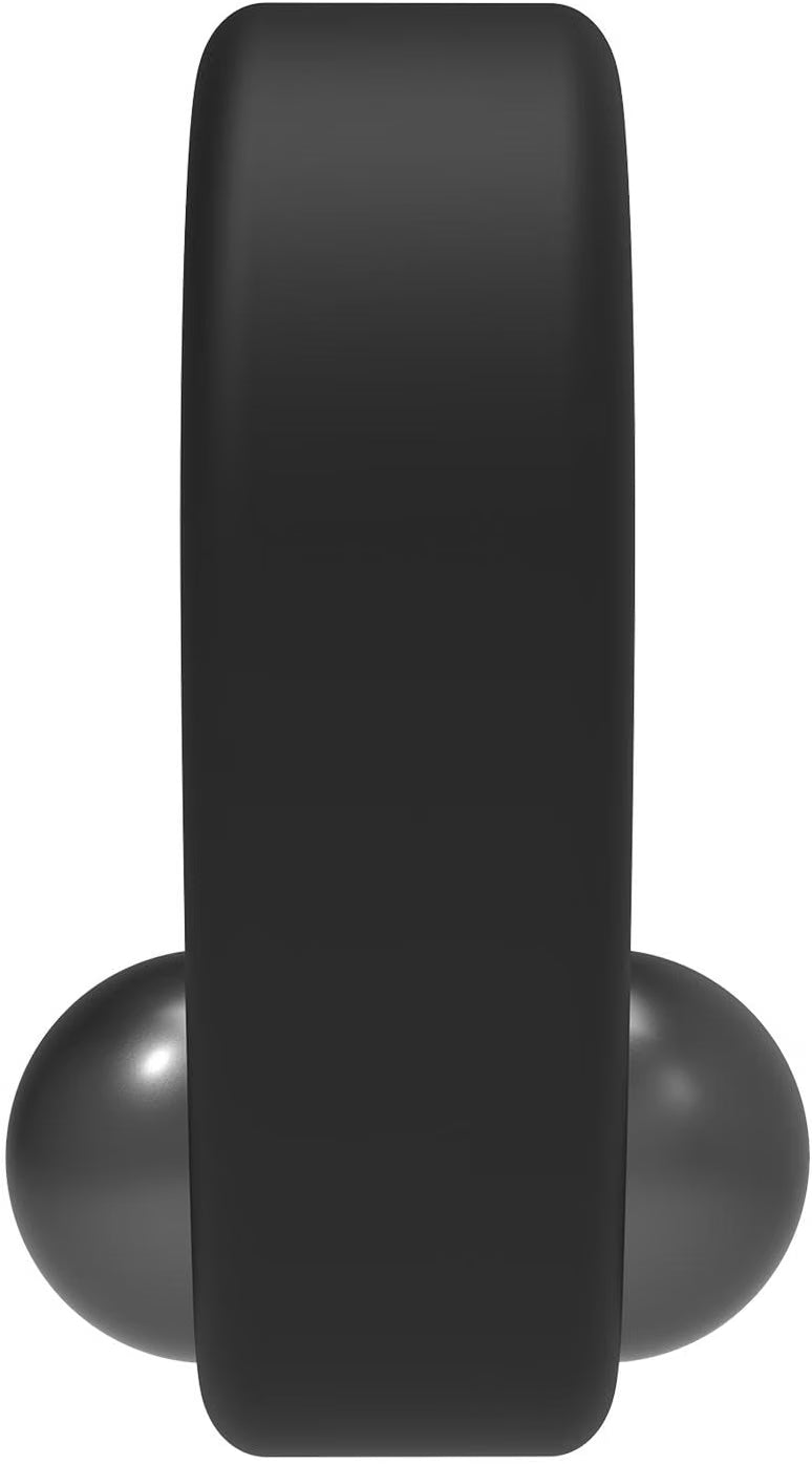 Dream Toys Ramrod Cockring Single Weight Black 6.2 cm
