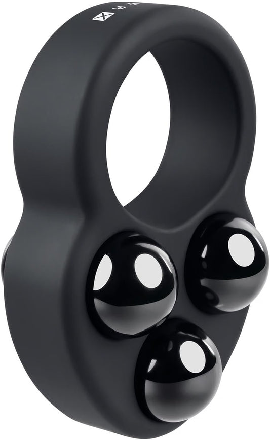 Gender X Workout Ring Penis Rings Black 7.6cm