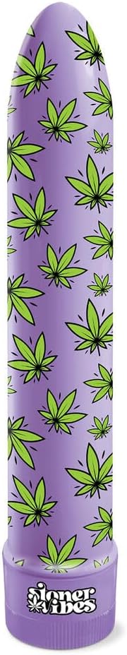 Stoner Vibes Pack A Fatty Multi Speed Vibrator - Purple Haze