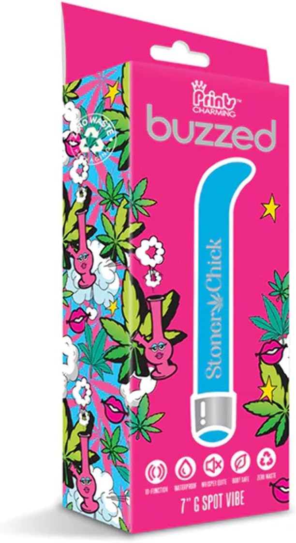 Prints Charming Buzzed 7" Stoner Chick