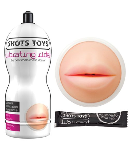 Shots Toys Masturbatory Vibrating Rider Boca