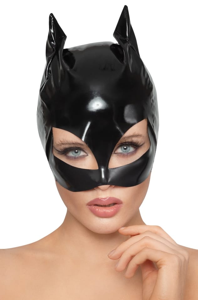 Cat mask made of vinyl