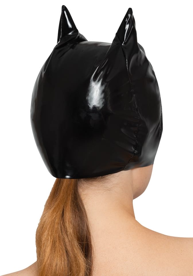 Cat mask made of vinyl