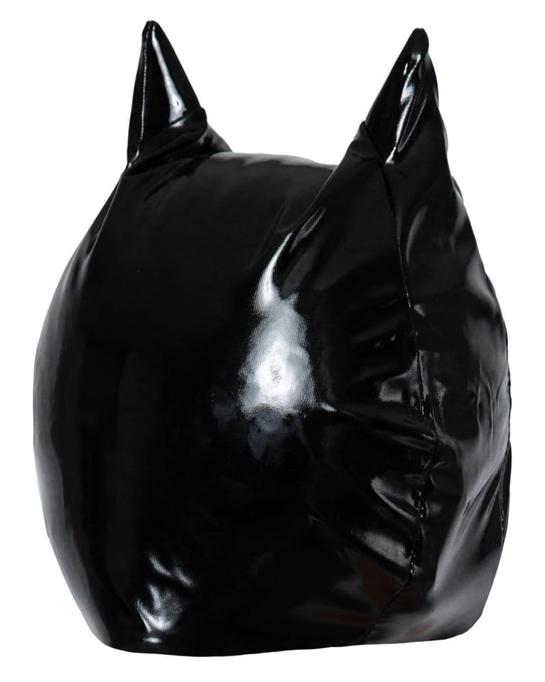 Cat mask made of vinyl