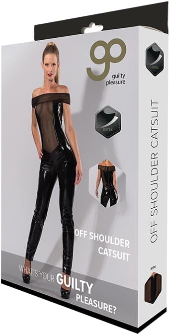 Guilty Pleasure Fetish We Lingerie Black MEDIUM